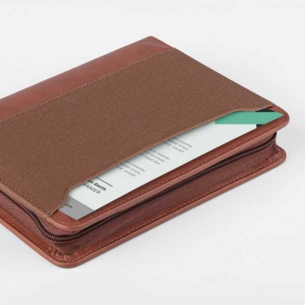 Agenda Borsello poliuretano termovirante nero 15x21 cm Personalizzata | Prezzi Ingrosso