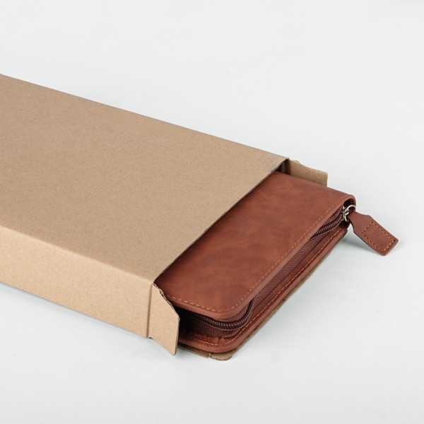 Agenda Borsello ecopelle talpa 15x21 cm Personalizzata | Prezzi Ingrosso