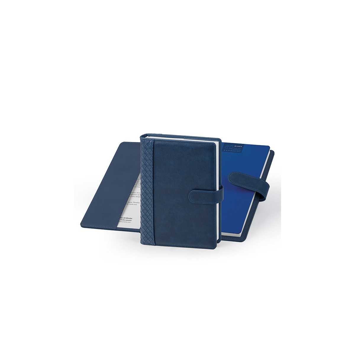 Agenda Portafoglio poliuretano termovirante nero 15x21 cm Personalizzata | Prezzi Ingrosso