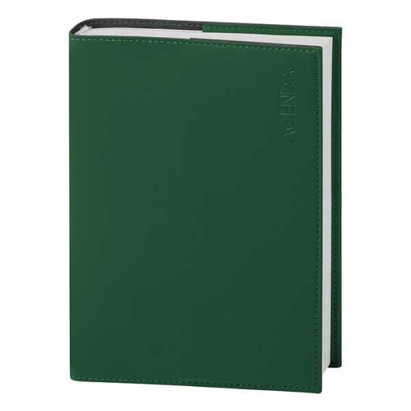 Agenda Giornaliera poliuretano verde 15x21 cm Personalizzata | Prezzi Ingrosso