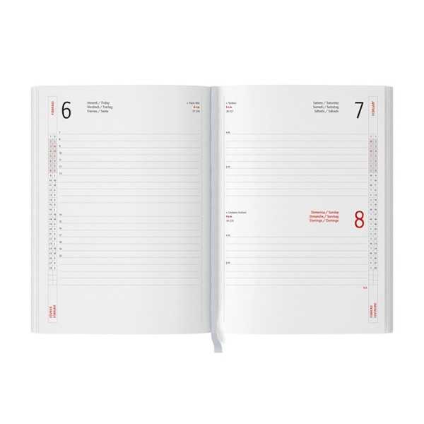 Agenda Portafoglio ecopelle nero 15x21 cm Personalizzata | Prezzi Ingrosso