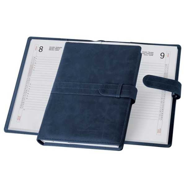 Agenda Portafoglio ecopelle nero 17x24 cm Personalizzata | Prezzi Ingrosso