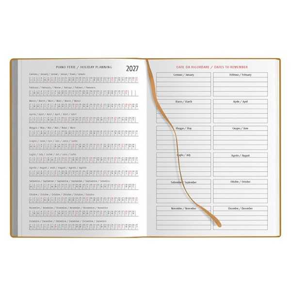 Agenda Giornaliera Eco carta naturale verde 15x21 cm per agende PB531 Personalizzata | Prezzi Ingrosso