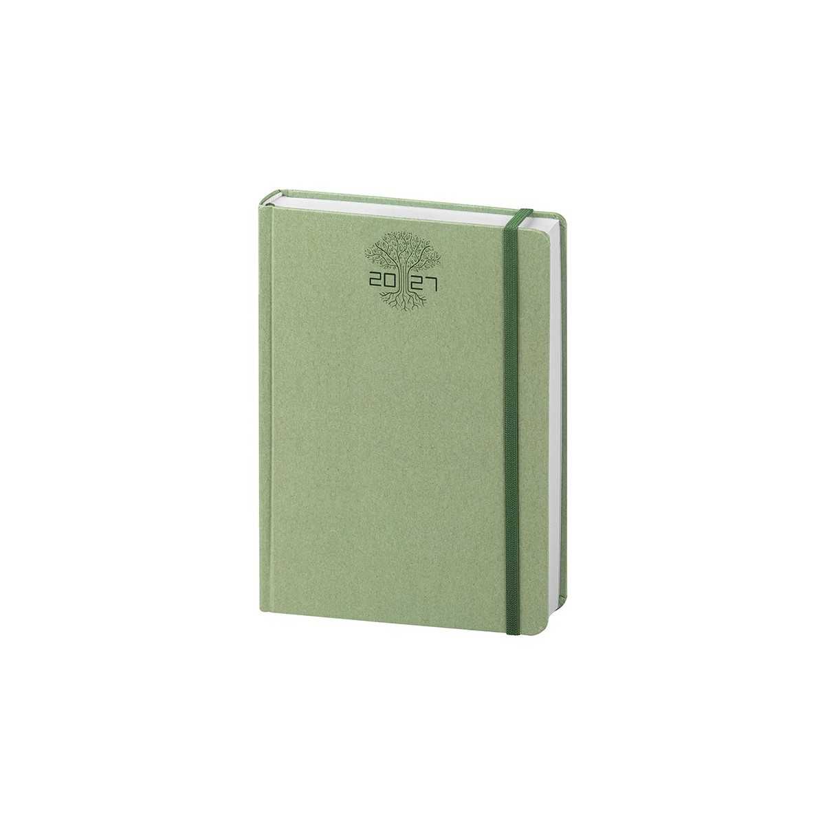 Agenda Giornaliera Eco carta naturale verde 15x21 cm per agende PB531 Personalizzata | Prezzi Ingrosso
