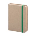 Notes Righe carta riciclata verde 9x14 cm Personalizzato | Prezzi Ingrosso