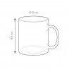 GLASS COLOR MUG