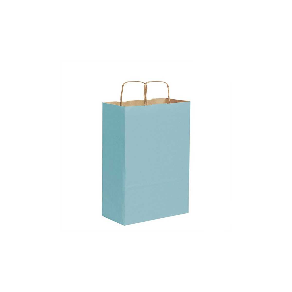 Shopper carta avana colorata rosso 28x39 cm Personalizzato | Prezzi Ingrosso