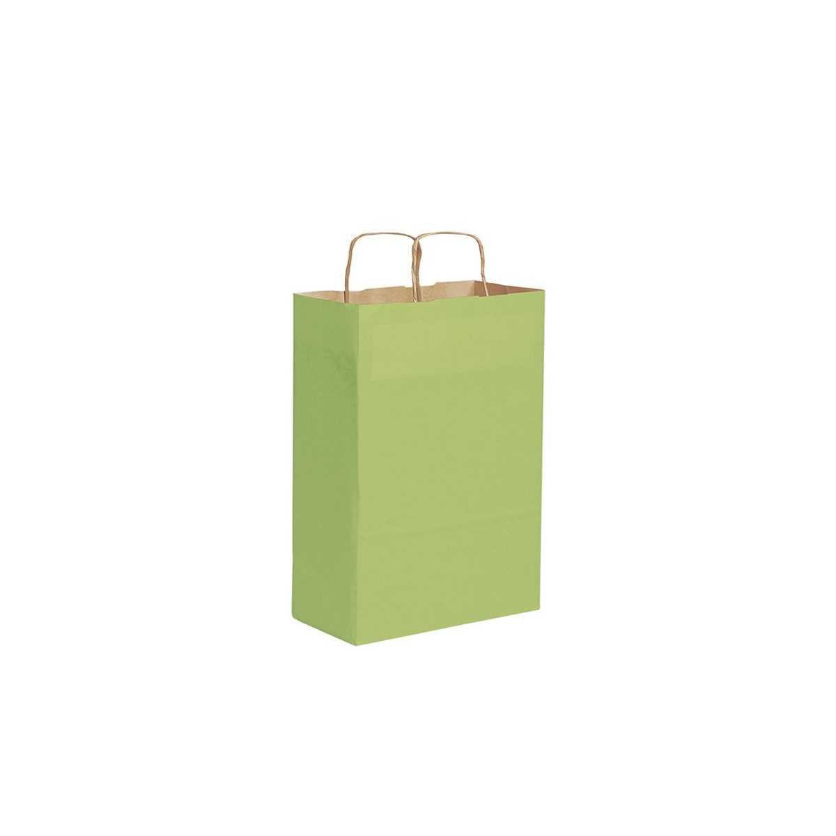 Shopper carta avana colorata rosso 28x39 cm Personalizzato | Prezzi Ingrosso