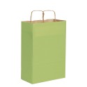 Shopper carta avana colorata rosso 28x39 cm Personalizzato | Prezzi Ingrosso