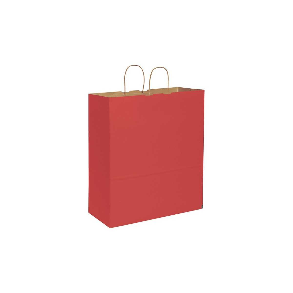 Shopper carta avana colorata verde 36x41 cm Personalizzato | Prezzi Ingrosso