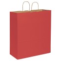 Shopper carta avana colorata verde 36x41 cm Personalizzato | Prezzi Ingrosso