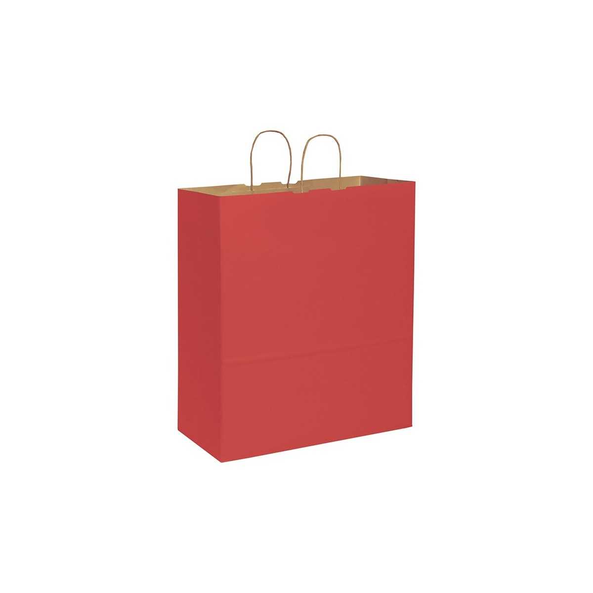 Shopper carta avana colorata verde 45x48 cm Personalizzato | Prezzi Ingrosso