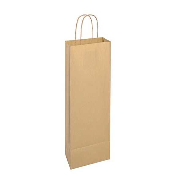 Wine carta avana riciclato avana 14x8 cm Personalizzate | Prezzi Ingrosso