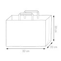 Take Away carta avana riciclato avana 32x22 cm Personalizzate | Prezzi Ingrosso