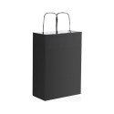 Shopper carta kraft bianca verde 28x39 cm Personalizzato | Prezzi Ingrosso