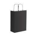 Shopper carta kraft bianca verde 22x29 cm Personalizzato | Prezzi Ingrosso