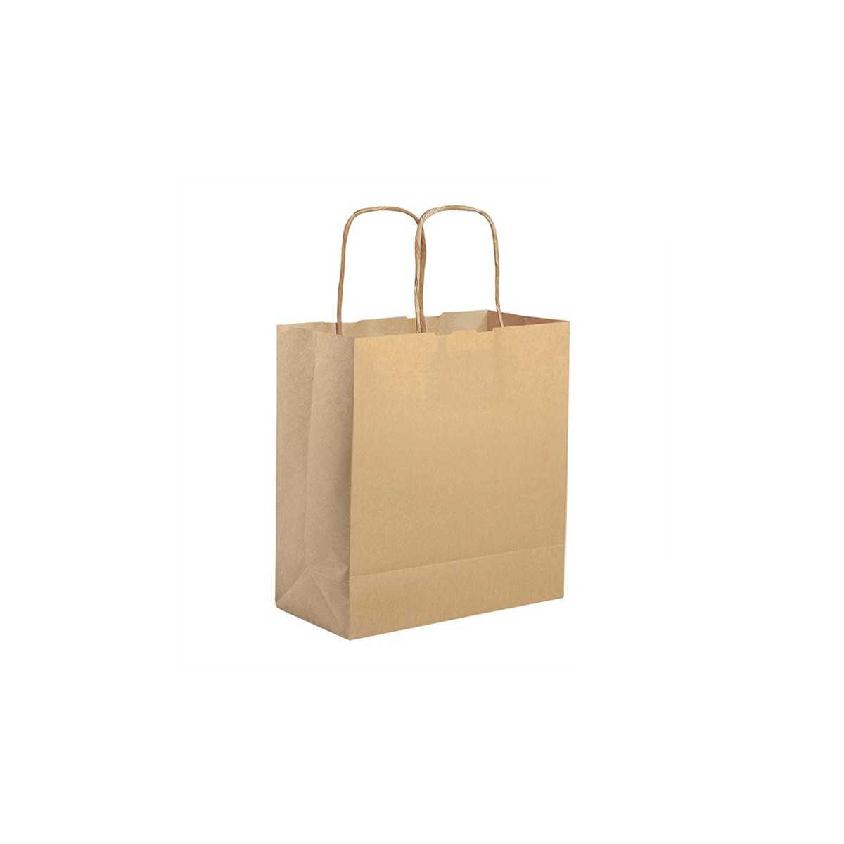 Shopper carta avana avana 18x21 cm Personalizzato | Prezzi Ingrosso