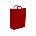 Shopper carta kraft bianca verde 45x48 cm Personalizzato | Prezzi Ingrosso