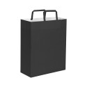 Shopper carta kraft bianca verde 26x39 cm Personalizzato | Prezzi Ingrosso