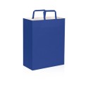 Shopper carta kraft bianca verde 22x29 cm Personalizzato | Prezzi Ingrosso