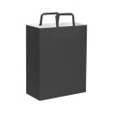 Shopper carta kraft bianca verde 22x29 cm Personalizzato | Prezzi Ingrosso