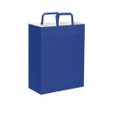 Shopper carta kraft bianca verde 19x24 cm Personalizzato | Prezzi Ingrosso