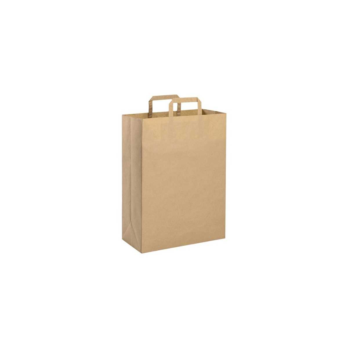 Shopper carta riciclata avana avana 19x24 cm Personalizzato | Prezzi Ingrosso