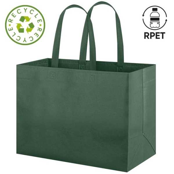 Ecobag tnt + rpet rosso 48x39 cm Personalizzato | Prezzi Ingrosso