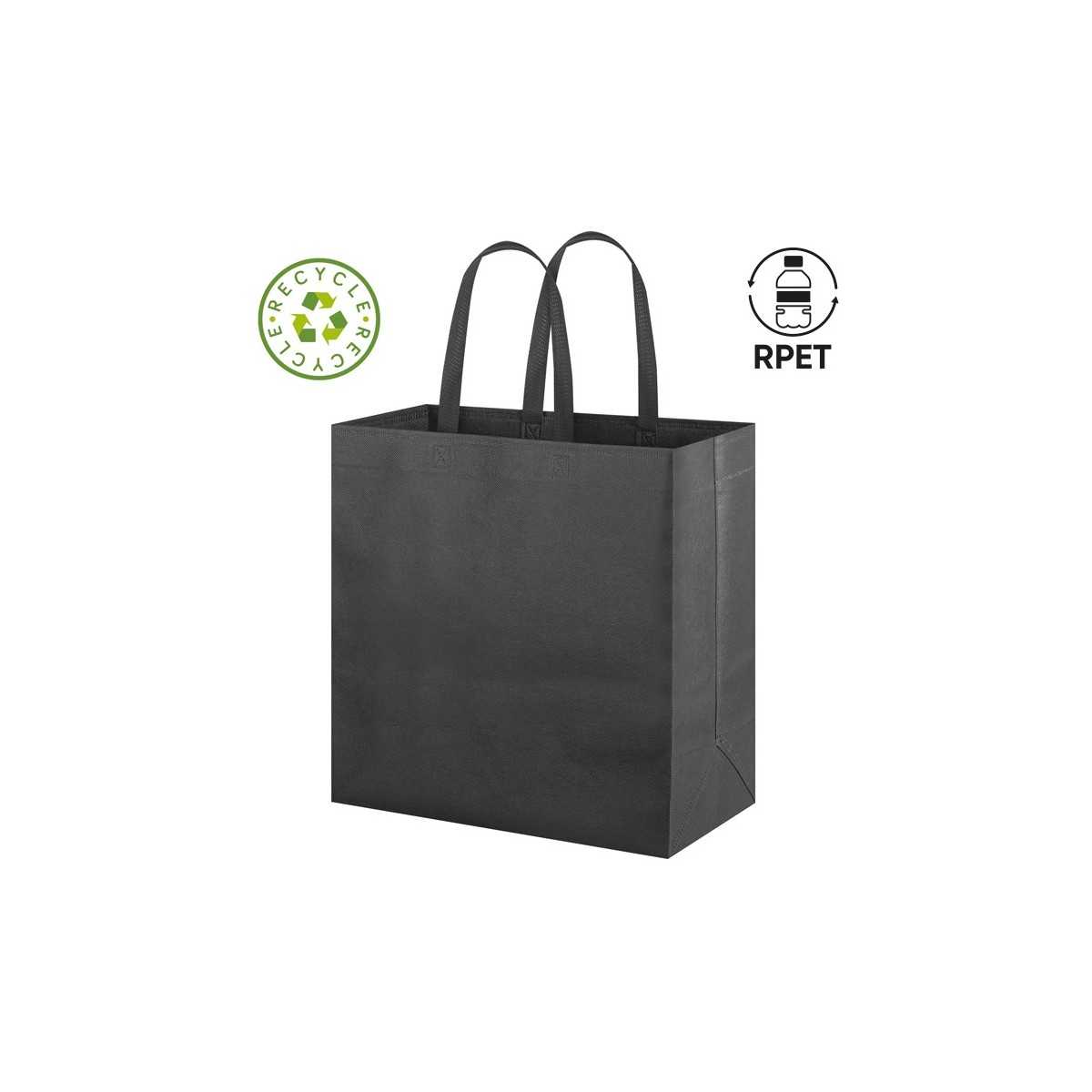 Ecobag 2 tnt + rpet verde 40x20 cm Personalizzato | Prezzi Ingrosso