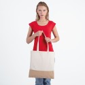 Kara cotone e juta ecru 38x42 cm Personalizzata | Prezzi Ingrosso