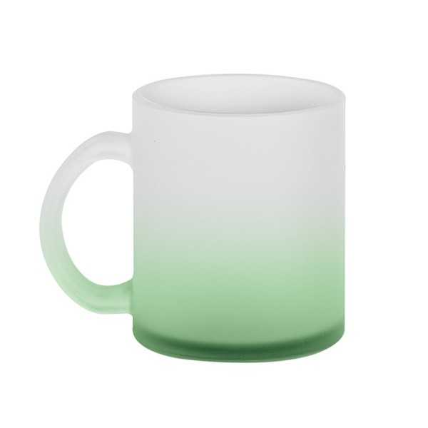 Ice Color Mug vetro verde ? 8xh9,5 Personalizzate | Prezzi Ingrosso