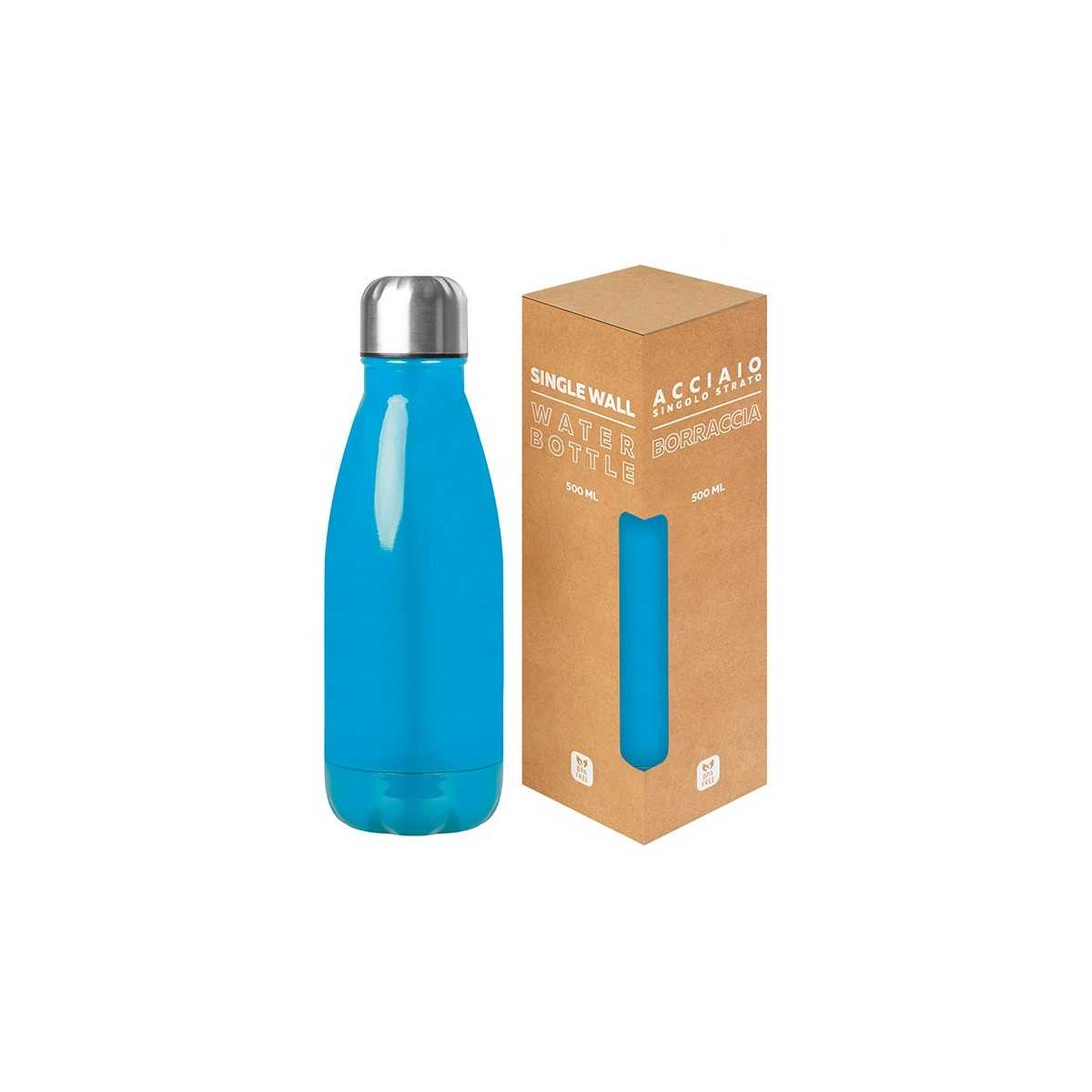 Glossy Bottle 500 acciaio verde 5x22 cm Personalizzato | Prezzi Ingrosso