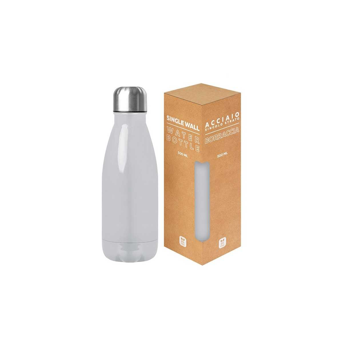 Glossy Bottle 500 acciaio verde 5x22 cm Personalizzato | Prezzi Ingrosso