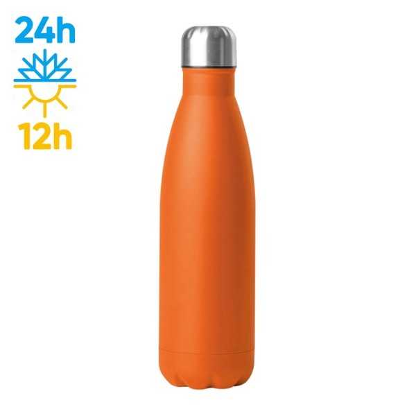 Steel Mat Bottle 500 acciaio inox verde lime 5x26 cm Personalizzato | Prezzi Ingrosso