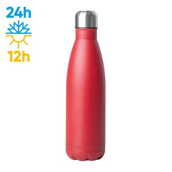 Steel Mat Bottle 500 acciaio inox verde lime 5x26 cm Personalizzato | Prezzi Ingrosso