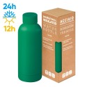 Matte Bottle 500 acciaio verde scuro 3x22 cm Personalizzate | Prezzi Ingrosso