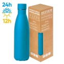 Steel Mat Bottle 500 Flat acciaio verde lime 5x26 cm Personalizzato | Prezzi Ingrosso