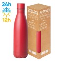 Steel Mat Bottle 500 Flat acciaio verde lime 5x26 cm Personalizzato | Prezzi Ingrosso