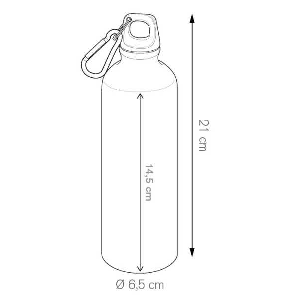 Subli Drink 500 alluminio ? 6,5xh21 Personalizzati | Prezzi Ingrosso