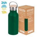 Outdoor Bottle 500 acciaio verde scuro 7x23 cm Personalizzato | Prezzi Ingrosso