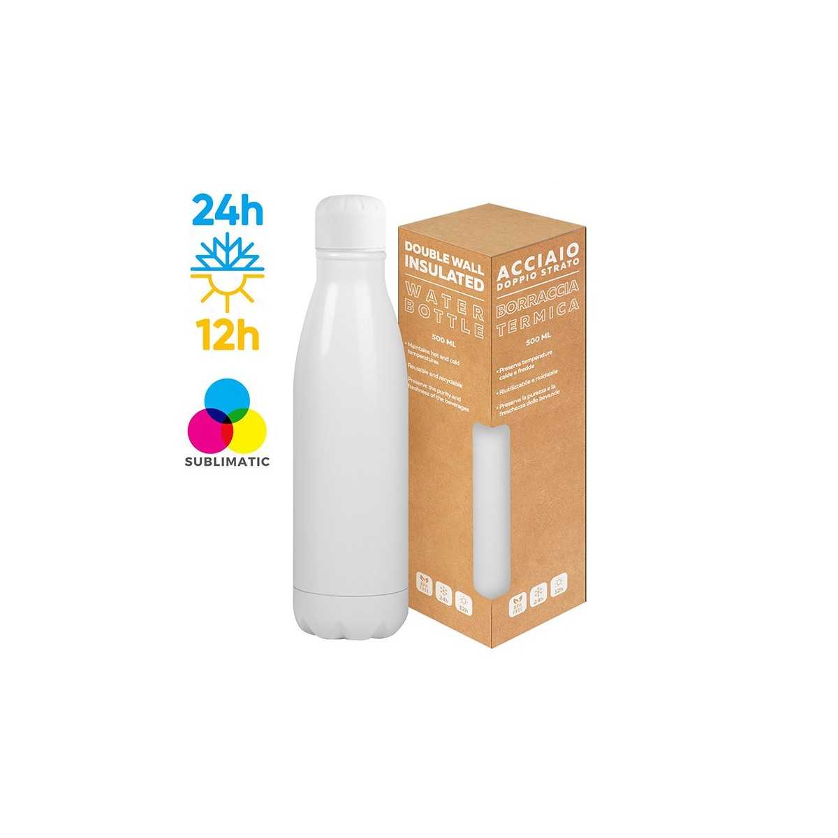Snowflake Double 500 acciaio bianco 5x26 cm Personalizzate | Prezzi Ingrosso