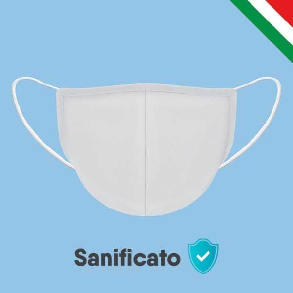 The Mask cotone filtro in tnt elastene verde 24x14 cm Personalizzate | Prezzi Ingrosso