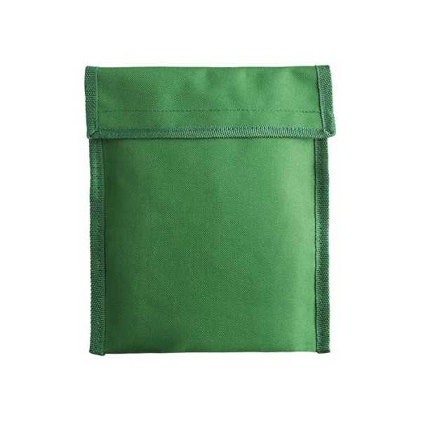 Baggy poliestere 600d verde 18x23 cm Personalizzato | Prezzi Ingrosso