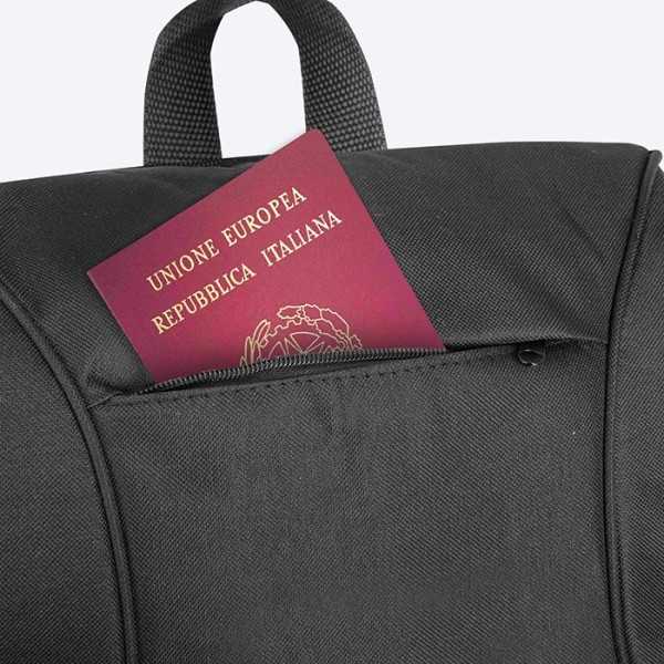 Busy poliestere 600d nero Personalizzato | Prezzi Ingrosso