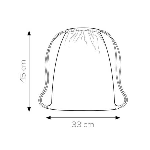 Play poliestere bianco azzurro 33x45 cm Personalizzato | Prezzi Ingrosso
