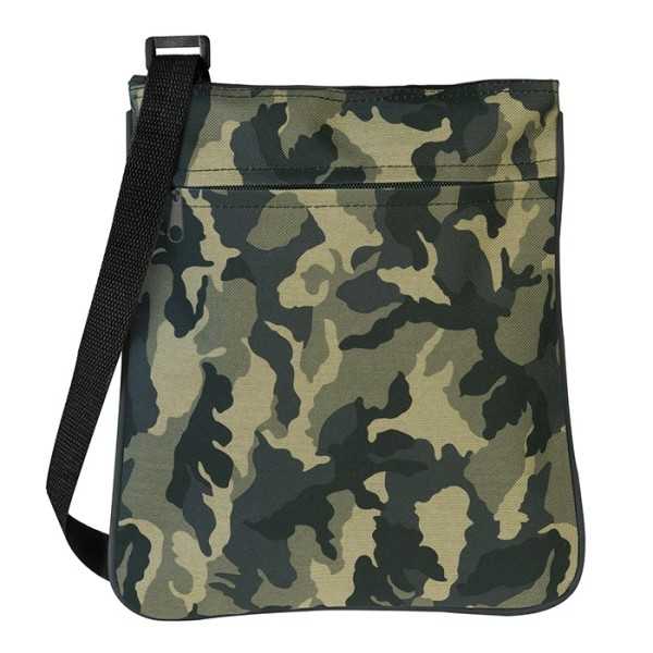 Baggy poliestere verde militare 24x29 cm Personalizzato | Prezzi Ingrosso