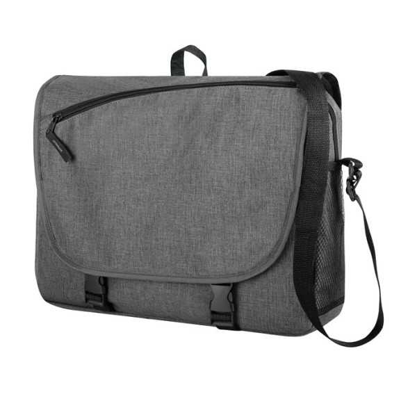 Quota 2-Tone poliestere 300d nero 30x8 cm Personalizzata | Prezzi Ingrosso