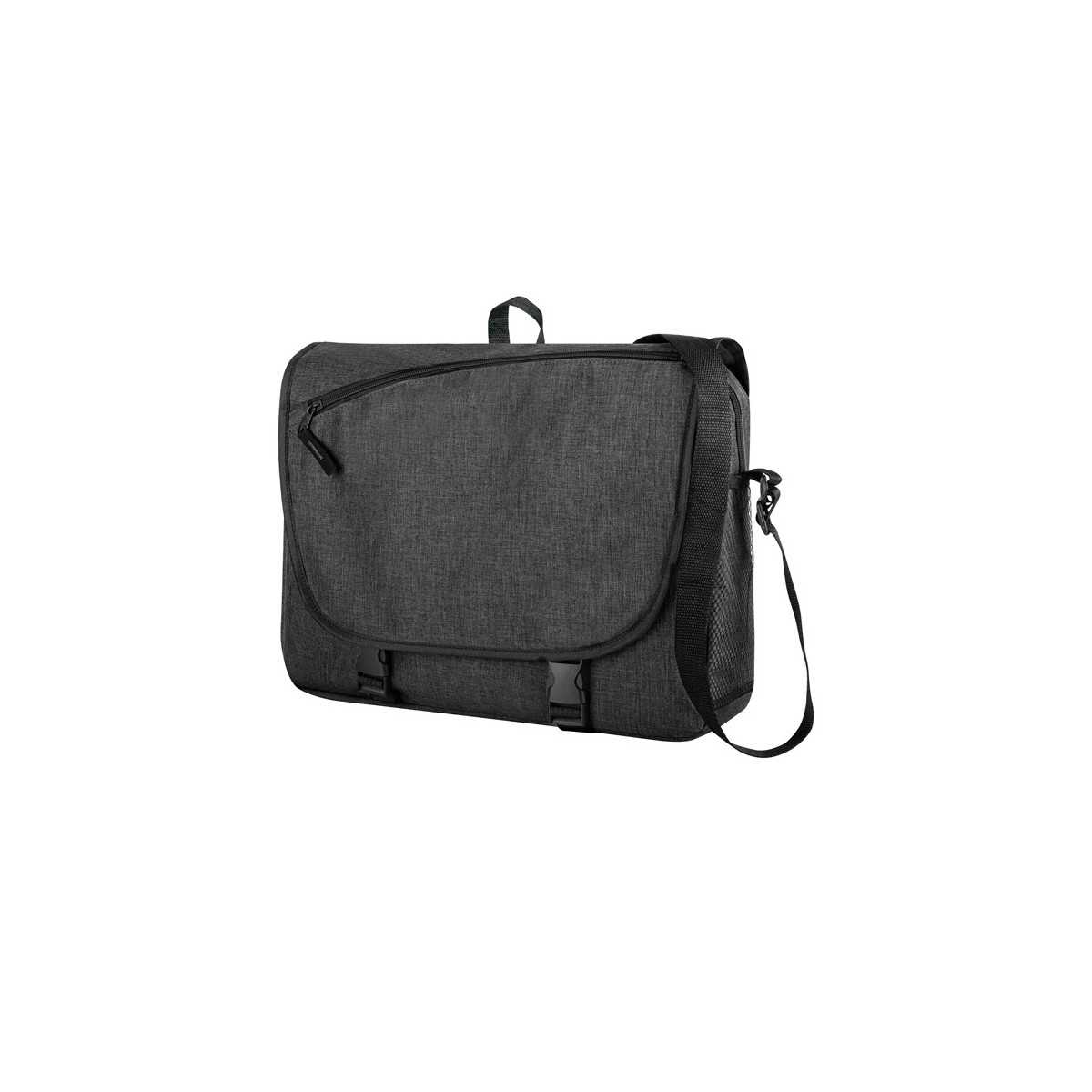 Quota 2-Tone poliestere 300d nero 30x8 cm Personalizzata | Prezzi Ingrosso
