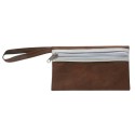 Necessaire Da Viaggio Ducati vera pelle italiana giallo 24x15 cm Personalizzate | Prezzi Ingrosso