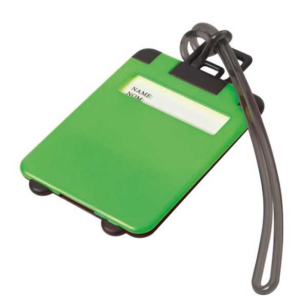 Taggy plastica verde lime 5x9 cm Personalizzato | Prezzi Ingrosso
